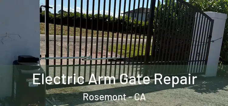 Electric Arm Gate Repair Rosemont - CA