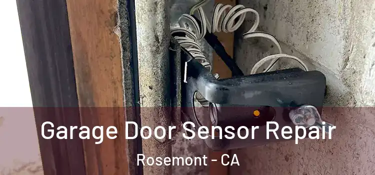 Garage Door Sensor Repair Rosemont - CA