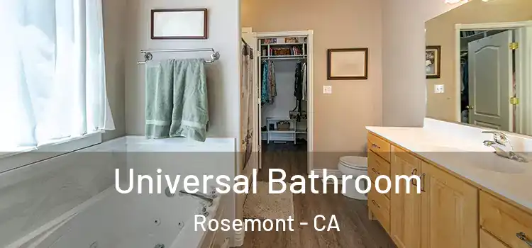 Universal Bathroom Rosemont - CA